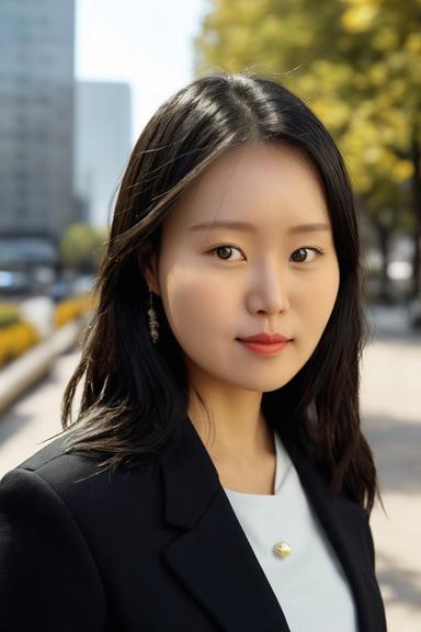 Jisoo Kim's AI generated headshot