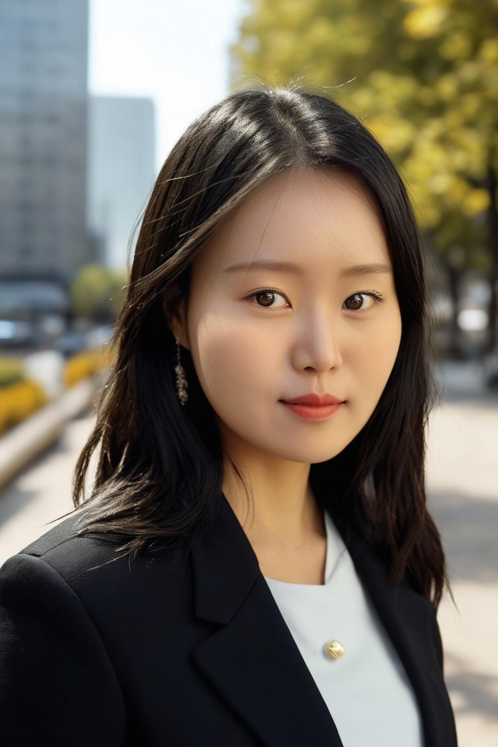 Jisoo Kim's ai generated headshot